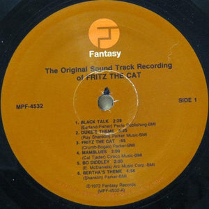 Various - Fritz The Cat (Original Soundtrack Recording) - Quarantunes