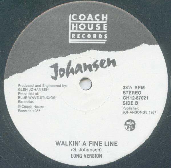 Johansen - Walkin' A Fine Line (12") 1987 - Quarantunes