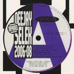 Aphex Twin - Orphaned Deejay Selek 2006-08 - 2015 - Quarantunes
