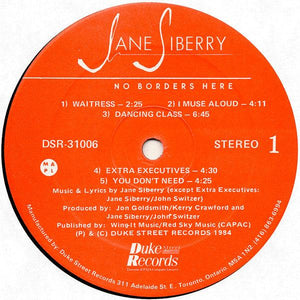 Jane Siberry - No Borders Here - 1984 - Quarantunes