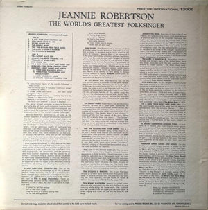 Jeannie Robertson - World's Greatest Folk Singer 1961 - Quarantunes