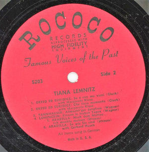 Tiana Lemnitz - Tiana Lemnitz - 1959 - Quarantunes