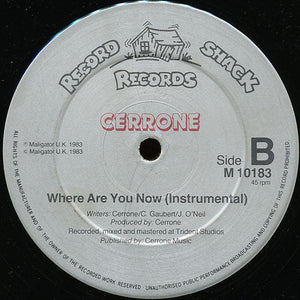 Cerrone - Where Are You Now - 1983 - Quarantunes