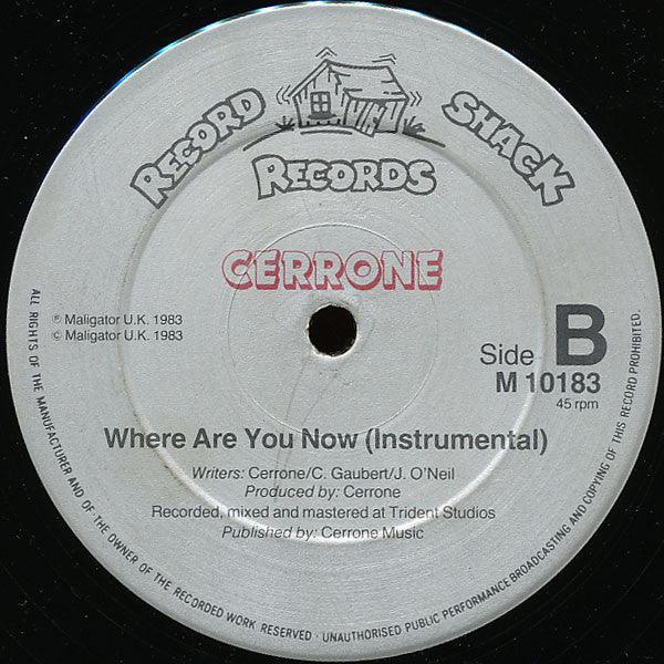 Cerrone - Where Are You Now - 1983 - Quarantunes