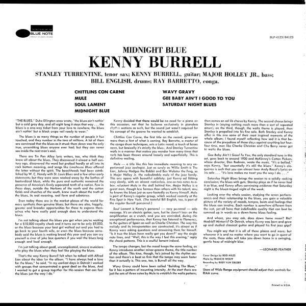 Kenny Burrell - Midnight Blue - Quarantunes