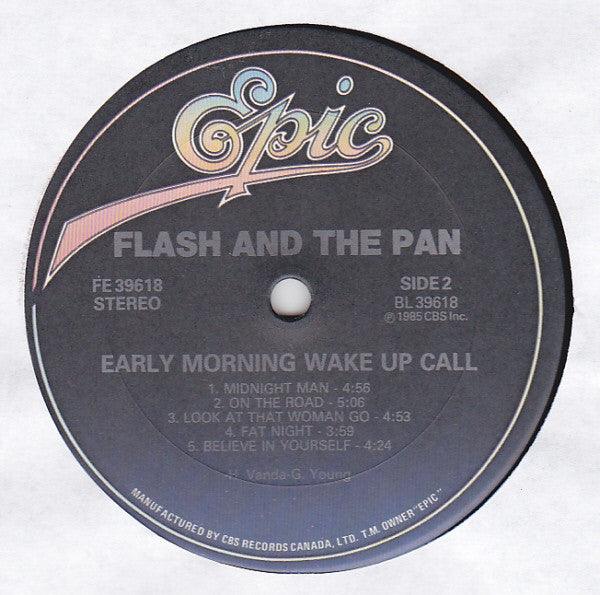 Flash And The Pan - Early Morning Wake Up Call 1985 - Quarantunes