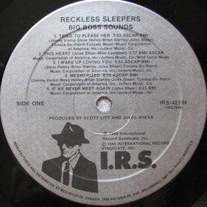 Reckless Sleepers - Big Boss Sounds 1988 - Quarantunes