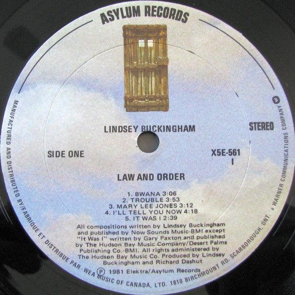 Lindsey Buckingham - Law And Order - 1981 - Quarantunes