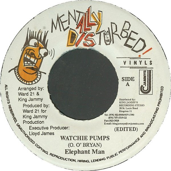 Elephant Man - Watchie Pumps