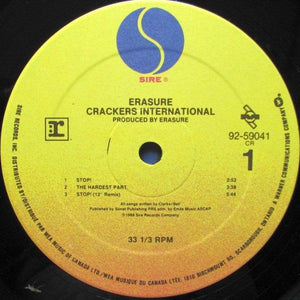 Erasure - Crackers International - 1988 - Quarantunes