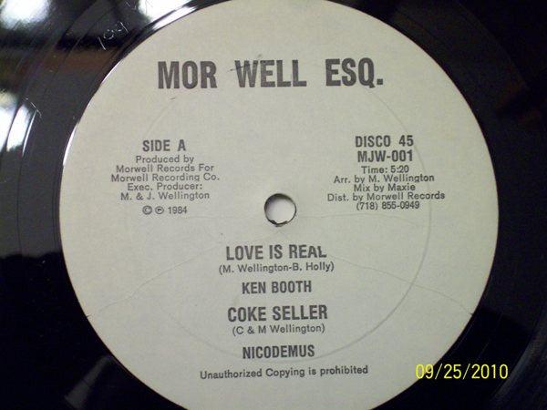 Ken Boothe - Love Is Real / Coke Seller - 1984 - Quarantunes