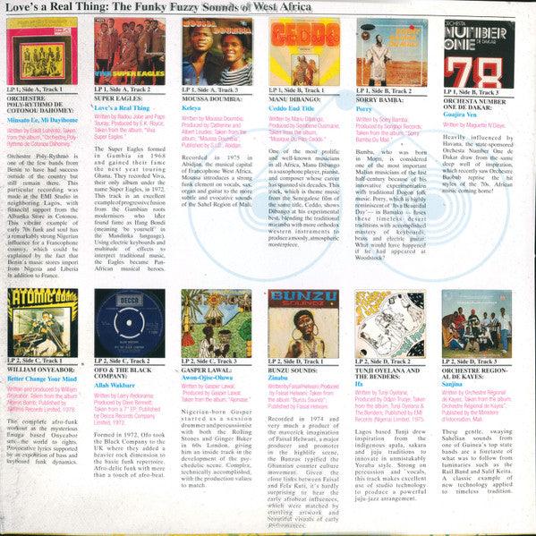 Various - Love's A Real Thing (The Funky Fuzzy Sounds Of West Africa) - 2020 - Quarantunes