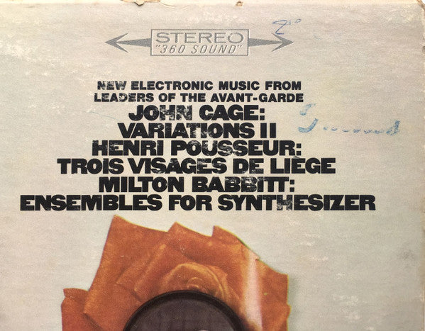 John Cage - Variations II / Trois Visages De Liège / Ensembles For Synthesizer