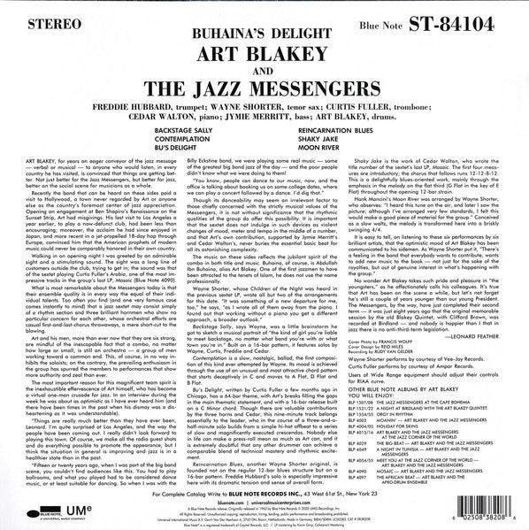 Art Blakey & The Jazz Messengers - Buhaina's Delight 2020 - Quarantunes
