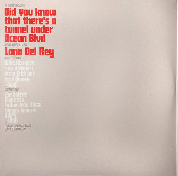 Lana Del Rey - Did You Know That There's A Tunnel Under Ocean Blvd - Quarantunes
