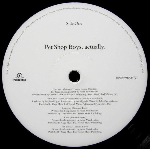 Pet Shop Boys - Actually - 2018 - Quarantunes