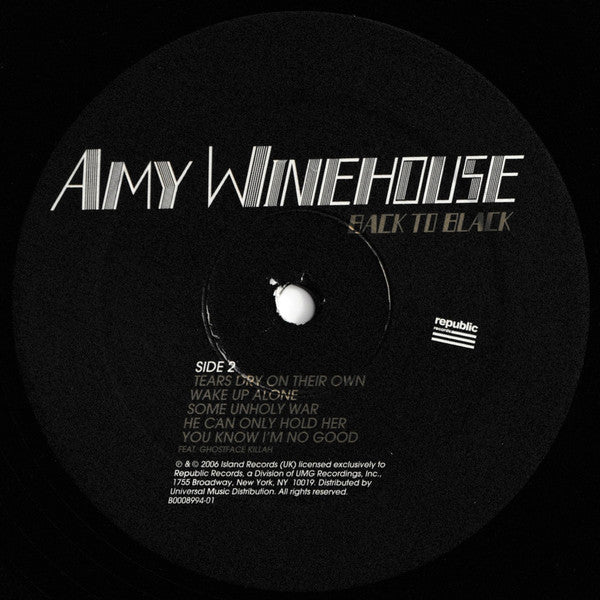 Amy Winehouse - Back To Black