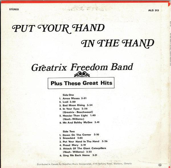 Greatrix Freedom Band - Put Your Hand In The Hand - 1970 - Quarantunes