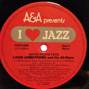 Louis Armstrong - Satch Plays Fats - 1987 - Quarantunes