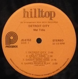 Mel Tillis - Detroit City 1973 - Quarantunes