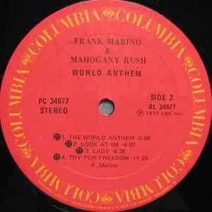 Frank Marino & Mahogany Rush - World Anthem 1977 - Quarantunes