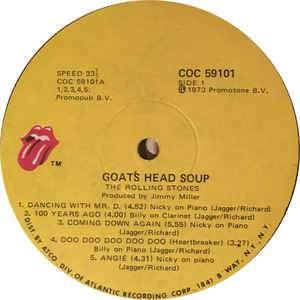 The Rolling Stones - Goats Head Soup 1973 - Quarantunes