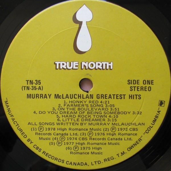 Murray McLauchlan - Greatest Hits 1978 - Quarantunes