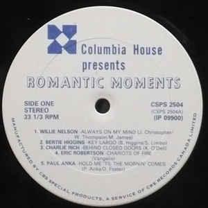 Various - Romantic Moments 1985 - Quarantunes