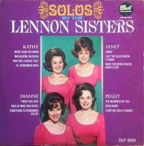 The Lennon Sisters - Solos By The Lennon Sisters 1965 - Quarantunes