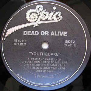 Dead Or Alive - Youthquake 1985 - Quarantunes