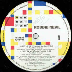 Robbie Nevil - C'est La Vie 1986 - Quarantunes