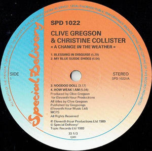 Clive Gregson & Christine Collister* - A Change In The Weather 1989 - Quarantunes