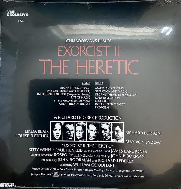 Ennio Morricone - Exorcist II: The Heretic (#130 and #131 of 500) - Quarantunes
