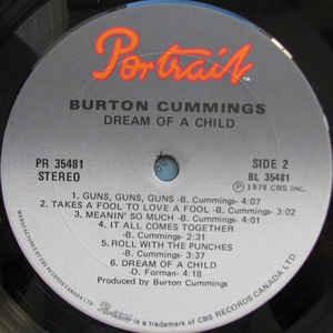 Burton Cummings - Dream Of A Child 1978 - Quarantunes