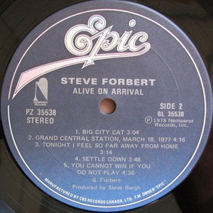 Steve Forbert - Alive On Arrival 1978 - Quarantunes