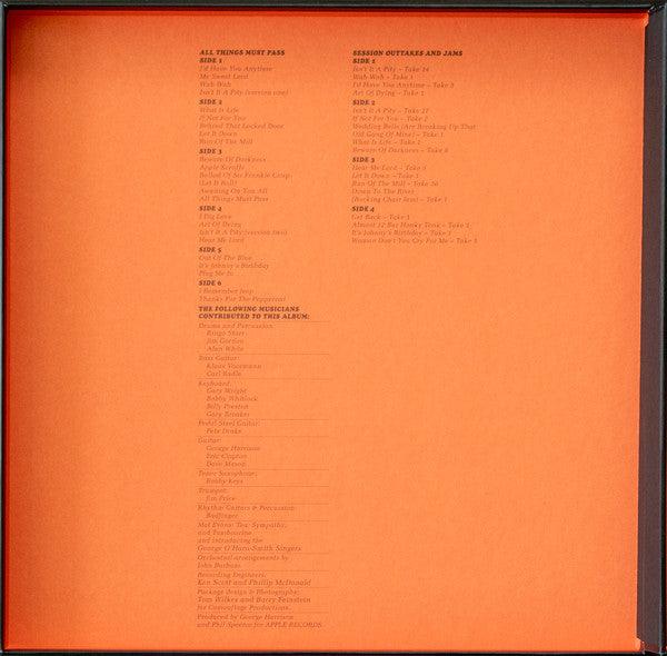 George Harrison - All Things Must Pass (50th Anniversary) (5 x LP) 2021 - Quarantunes