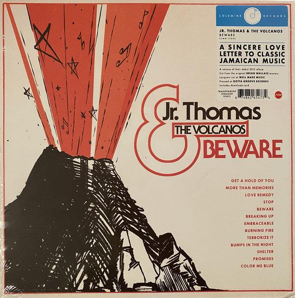 Jr. Thomas & The Volcanos - Beware (Translucent Orange) 2021 - Quarantunes