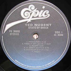 Ted Nugent - State Of Shock 1979 - Quarantunes