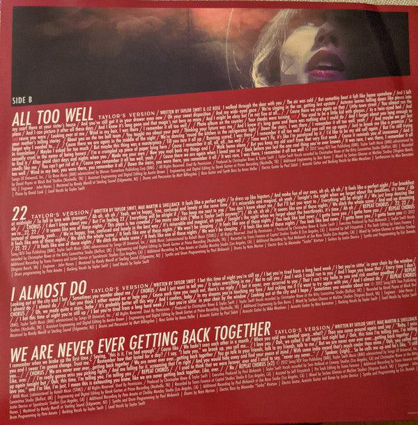 Taylor Swift - Red (Taylor's Version) (4 x LP, red) 2021 - Quarantunes