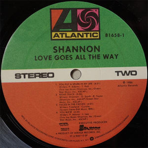 Shannon - Love Goes All The Way 1986 - Quarantunes