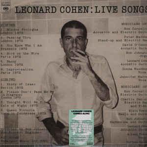 Leonard Cohen - Live Songs 2009 - Quarantunes