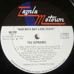 The Supremes - New Ways But Love Stays 1970 - Quarantunes