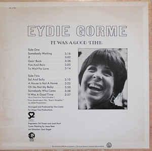 Eydie Gorme - It Was A Good Time 1971 - Quarantunes