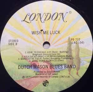 Dutch Mason Blues Band - Wish Me Luck 1979 - Quarantunes
