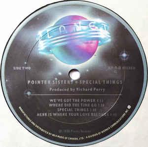 Pointer Sisters - Special Things 1980 - Quarantunes