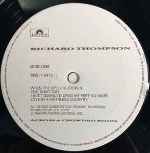 Richard Thompson - Across A Crowded Room 1985 - Quarantunes