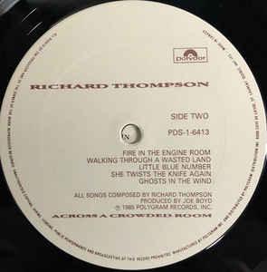 Richard Thompson - Across A Crowded Room 1985 - Quarantunes