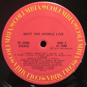 Mott The Hoople - Mott The Hoople Live 1974 - Quarantunes