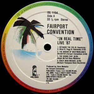 Fairport Convention - In Real Time (Live '87) 1987 - Quarantunes