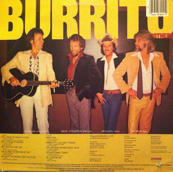 Burrito Brothers - Hearts On The Line 1980 - Quarantunes